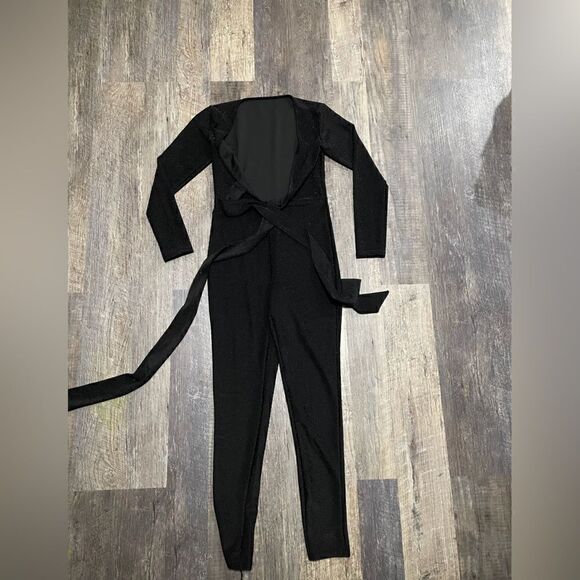 Glitter black jumpsuit #17 - Picture 3 of 5
